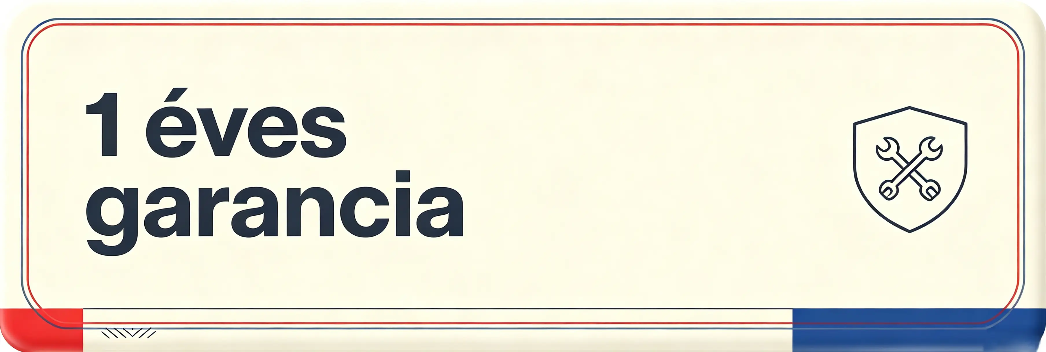 1 év garancia