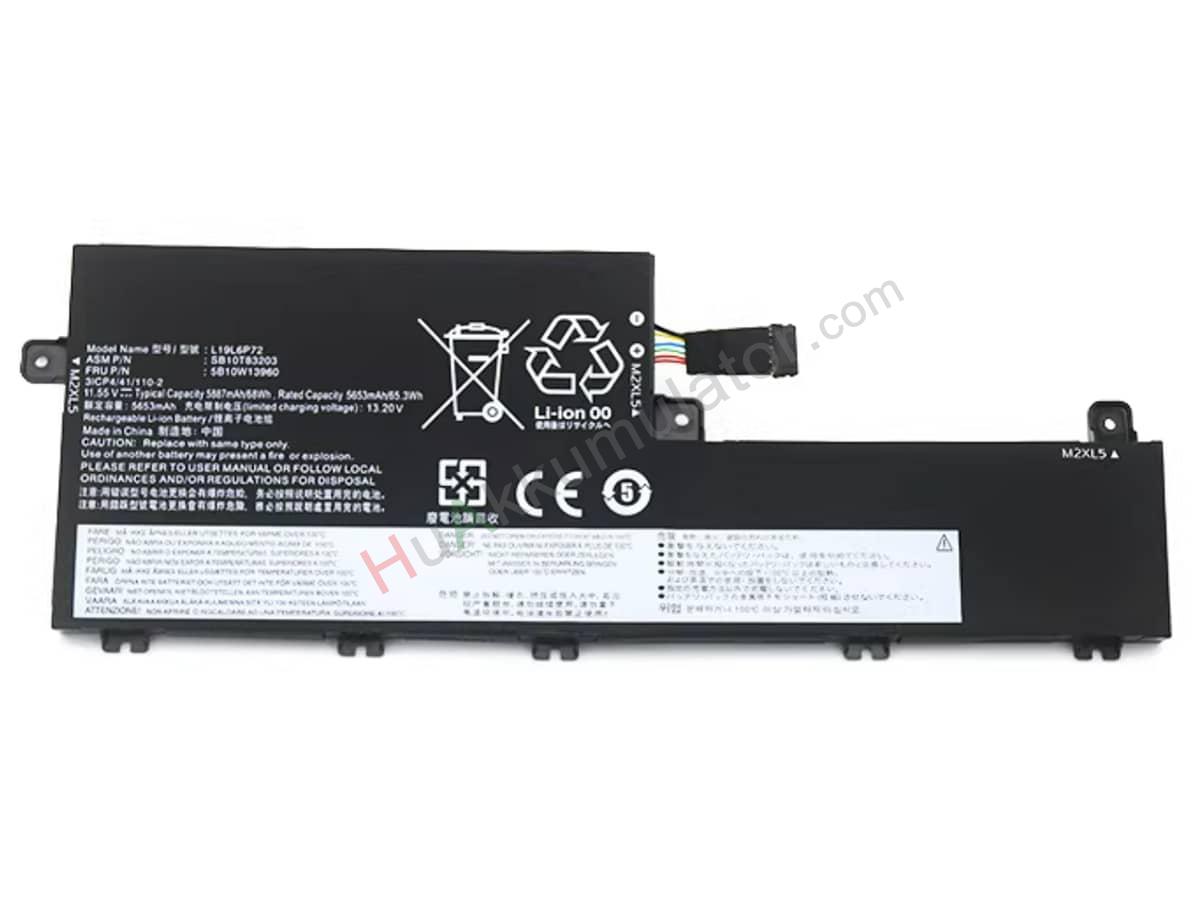 Akku LENOVO L19C6P72